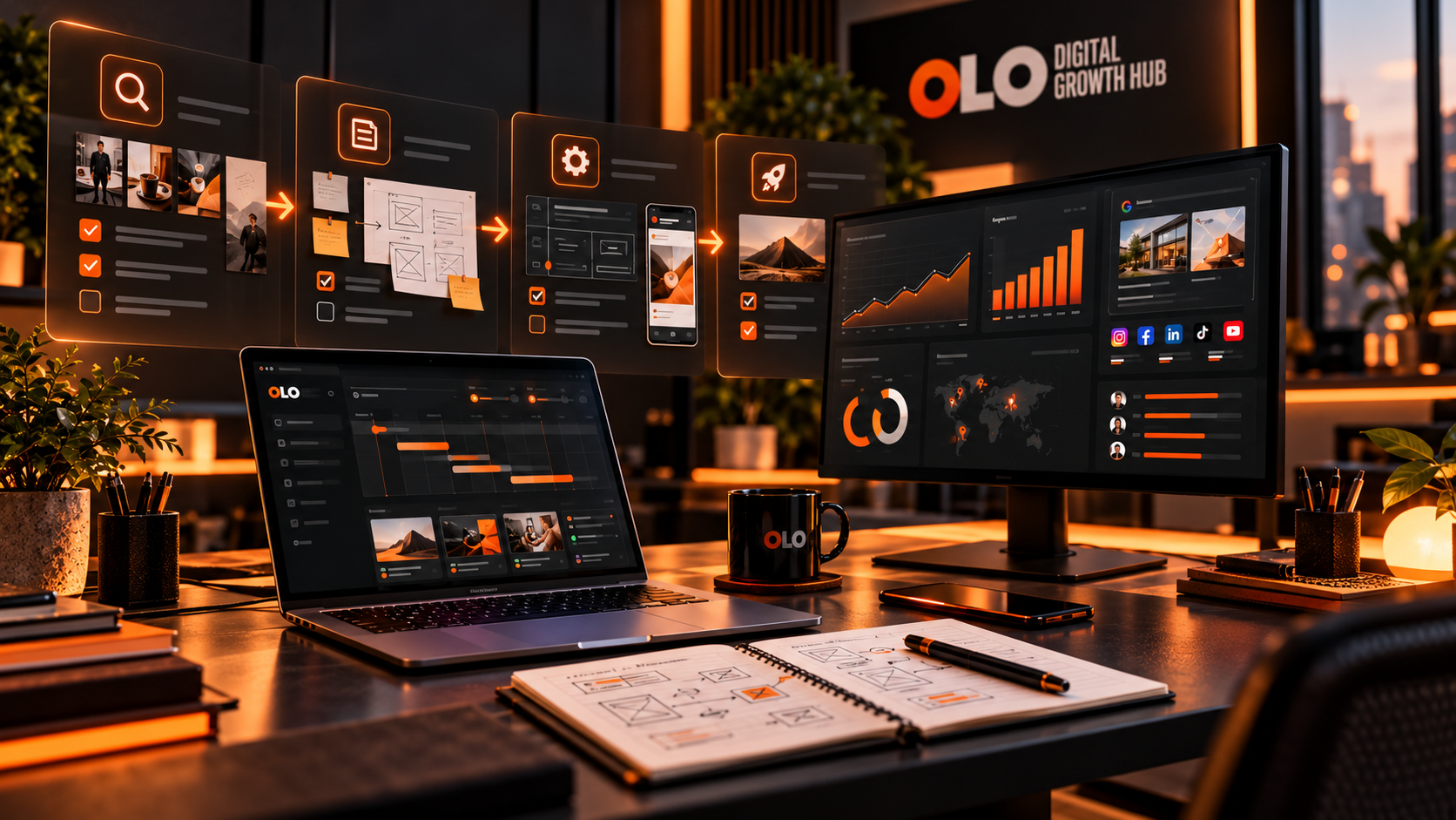 Connected marketing channels